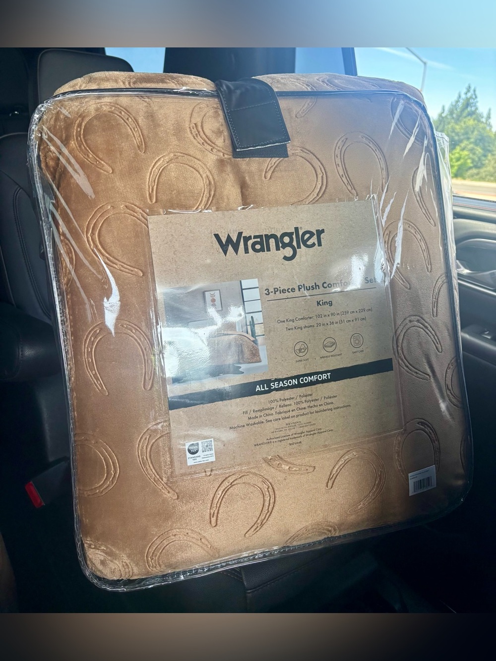 Wrangler King 3pc Plush Comforter Set